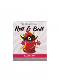 Стимулирующий презерватив-насадка Roll   Ball Raspberry - Sitabella - купить с доставкой в Новокуйбышевске