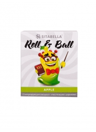 Стимулирующий презерватив-насадка Roll   Ball Apple - Sitabella - купить с доставкой в Новокуйбышевске