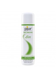 Лубрикант на водной основе pjur WOMAN Aloe - 100 мл. - Pjur - купить с доставкой в Новокуйбышевске
