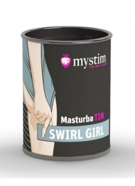 Компактный мастурбатор MasturbaTIN Swirl Girl - MyStim - в Новокуйбышевске купить с доставкой