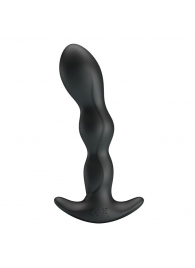 Черный анальный стимулятор простаты с вибрацией Special Anal Massager - 14,5 см. - Baile - в Новокуйбышевске купить с доставкой