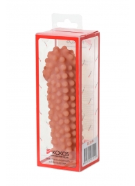 Телесная насадка на фаллос с бугорками KOKOS Extreme Sleeve 10 - 15,8 см. - KOKOS - в Новокуйбышевске купить с доставкой