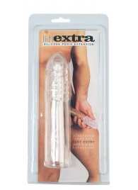 Насадка-удлинитель из прозрачного силикона LIDL EXTRA SILICONE PENIS EXTENSION - Seven Creations - в Новокуйбышевске купить с доставкой