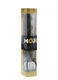Черная ёлочка-насадка для двойного проникновения Mojo Bumpy - 15 см. - Seven Creations - в Новокуйбышевске купить с доставкой