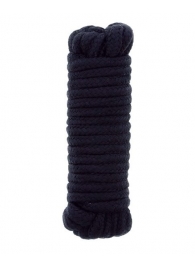 Чёрная веревка для связывания BONDX LOVE ROPE - 5 м. - Dream Toys - купить с доставкой в Новокуйбышевске