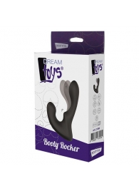 Чёрный массажер простаты с 2 моторами BOOTY ROCKER - Dream Toys - в Новокуйбышевске купить с доставкой