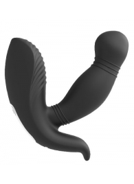 Черный вибромассажер простаты PROSTATE HERO - Dream Toys - в Новокуйбышевске купить с доставкой