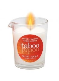 Массажное аромамасло с афродизиаками для женщин RUF Taboo Peche sucre - 60 гр. - RUF - купить с доставкой в Новокуйбышевске
