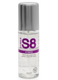 Интимная смазка на водно-силиконовой основе S8 Hybrid - 125 мл. - Stimul8 - купить с доставкой в Новокуйбышевске