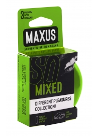 Презервативы в железном кейсе MAXUS Mixed - 3 шт. - Maxus - купить с доставкой в Новокуйбышевске