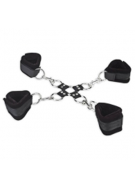 Комплект для сковывания из 5 предметов - Lux Fetish - купить с доставкой в Новокуйбышевске