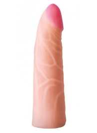 Фаллическая насадка на трусики харнесс - 17,5 см. - LOVETOY (А-Полимер) - купить с доставкой в Новокуйбышевске