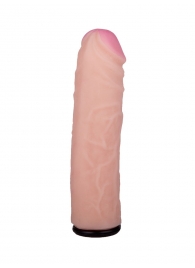 Черный пояс-трусики с насадкой  Гламур Dana  - 15,5 см. - LOVETOY (А-Полимер) - купить с доставкой в Новокуйбышевске