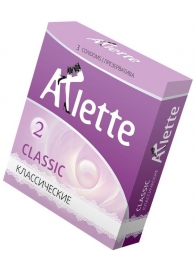 Классические презервативы Arlette Classic - 3 шт. - Arlette - купить с доставкой в Новокуйбышевске