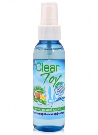 Очищающий спрей для игрушек CLEAR TOY Tropic - 100 мл. - Биоритм - купить с доставкой в Новокуйбышевске