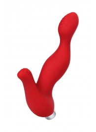 Красный силиконовый вибростимулятор простаты Proman - 12,5 см. - ToyFa - в Новокуйбышевске купить с доставкой
