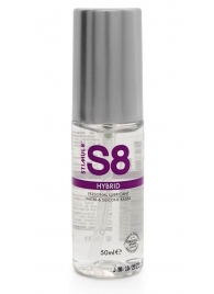 Cмазка на водно-силиконовой основе S8 Hybrid - 50 мл. - Stimul8 - купить с доставкой в Новокуйбышевске