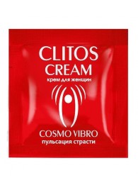 Пробник возбуждающего крема для женщин Clitos Cream - 1,5 гр. - Биоритм - купить с доставкой в Новокуйбышевске