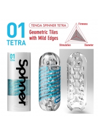 Мастурбатор SPINNER Tetra - Tenga - в Новокуйбышевске купить с доставкой