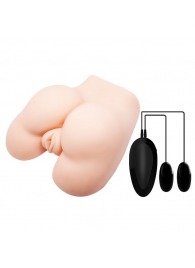 Пышная попка с двумя входами и вибрацией - Baile - в Новокуйбышевске купить с доставкой