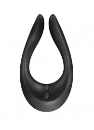 Чёрный многофункциональный стимулятор для пар Satisfyer Partner Multifun 2 - Satisfyer - в Новокуйбышевске купить с доставкой