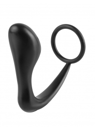 Эрекционное кольцо с анальной пробкой Ass-Gasm Cockring Plug - Pipedream - в Новокуйбышевске купить с доставкой