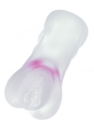 Прозрачный реалистичный мастурбатор Juicy Pussy Crystal Rose - ToyFa - в Новокуйбышевске купить с доставкой