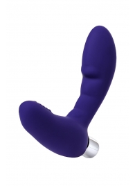 Фиолетовый вибростимулятор простаты Bruman - 12 см. - ToyFa - в Новокуйбышевске купить с доставкой