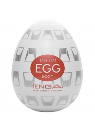Мастурбатор-яйцо EGG Boxy - Tenga - в Новокуйбышевске купить с доставкой