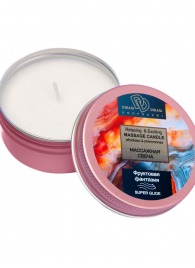 Массажная свеча  Фруктовая фантазия - БиоМед - купить с доставкой в Новокуйбышевске