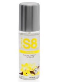Лубрикант на водной основе Stimul8 Flavored Lube с ванильным ароматом - 125 мл. - Stimul8 - купить с доставкой в Новокуйбышевске
