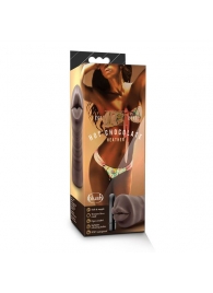 Коричневый мастурбатор-ротик Heather - Blush Novelties - в Новокуйбышевске купить с доставкой