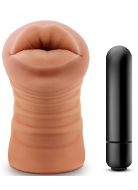 Кофейный мастурбатор-ротик Isabella - Blush Novelties - в Новокуйбышевске купить с доставкой