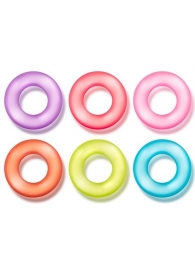 Набор из 6 эрекционных колец King of the Ring - Blush Novelties - в Новокуйбышевске купить с доставкой