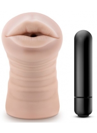 Телесный мастурбатор-ротик Skye - Blush Novelties - в Новокуйбышевске купить с доставкой