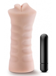 Телесный мастурбатор-ротик Angie - Blush Novelties - в Новокуйбышевске купить с доставкой