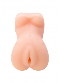 Телесный мастурбатор в виде женской фигурки - Toyfa Basic - в Новокуйбышевске купить с доставкой
