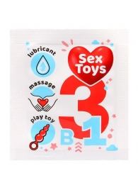 Гель-лубрикант на водной основе Sex Toys - 4 гр. - Биоритм - купить с доставкой в Новокуйбышевске