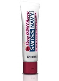 Лубрикант Swiss Navy Very Wild Cherry Lube с ароматом вишни - 10 мл. - Swiss navy - купить с доставкой в Новокуйбышевске