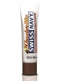 Лубрикант с ароматом шоколада Swiss Navy Chocolate Bliss Lube - 10 мл. - Swiss navy - купить с доставкой в Новокуйбышевске