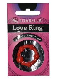 Эрекционное кольцо из киберкожи со стимулирующими бусинами - Sitabella - в Новокуйбышевске купить с доставкой