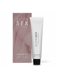 Лубрикант на водной основе Slow Sex Anal Play Gel - 30 мл. - Bijoux Indiscrets - купить с доставкой в Новокуйбышевске