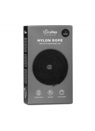 Черная веревка для бондажа Easytoys Bondage Rope - 5 м. - Easy toys - купить с доставкой в Новокуйбышевске