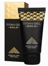 Гель для увеличения члена Titan Gel Gold Tantra - 50 мл. - Titan - купить с доставкой в Новокуйбышевске