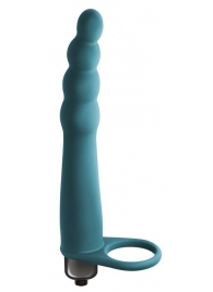 Зеленая вибронасадка для двойного проникновения Bramble - 16,5 см. - Lola Games - купить с доставкой в Новокуйбышевске