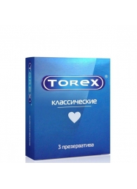 Гладкие презервативы Torex  Классические  - 3 шт. - Torex - купить с доставкой в Новокуйбышевске