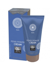 Возбуждающий крем для мужчин Penis Power Cream - 30 мл. - Shiatsu - купить с доставкой в Новокуйбышевске