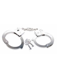 Металлические наручники Beginner s Metal Cuffs - Pipedream - купить с доставкой в Новокуйбышевске
