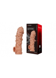 Насадка на фаллос с крупными бугорками EXTREME SLEEVE - 17,6 см. - KOKOS - в Новокуйбышевске купить с доставкой
