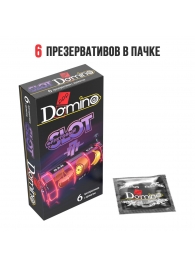 Ароматизированные презервативы DOMINO  Фруктовый слот  - 6 шт. - Domino - купить с доставкой в Новокуйбышевске